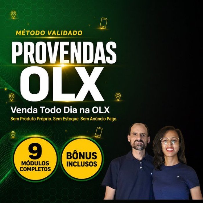 ProVendas OLX — Método para vender todo dia na OLX sem produto próprio